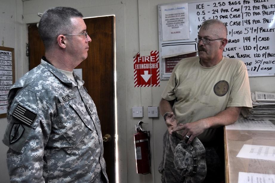 West Virginia TAG visits 201st soldiers in Kuwait