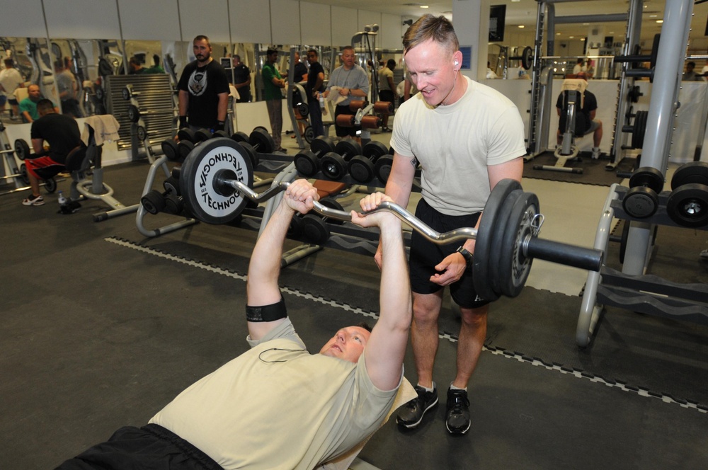 DVIDS - Images - JSC-A soldiers pursue fitness goals while deployed [Image  2 of 2]