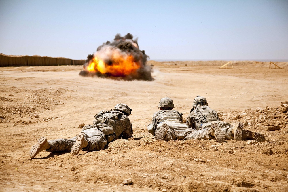 Firing Range at FOB Ramrod