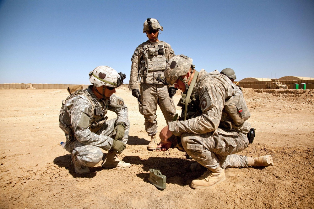 Firing Range at FOB Ramrod