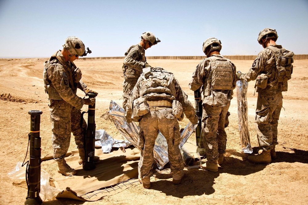 Firing Range at FOB Ramrod