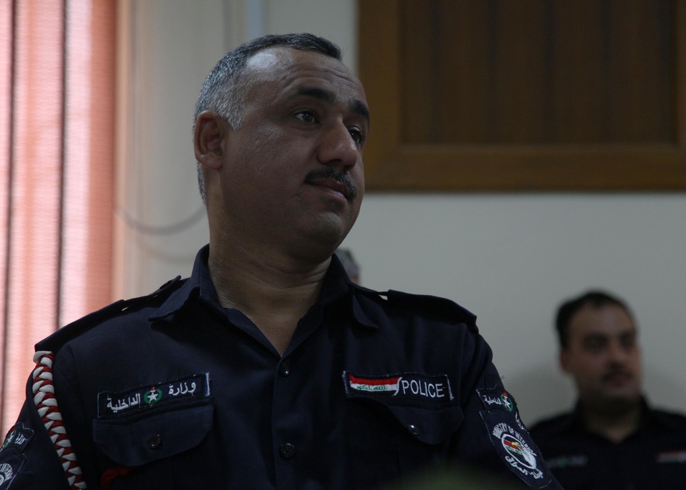 Basrah Police Academy Training