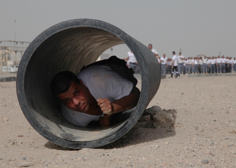 Basrah Police Academy Training