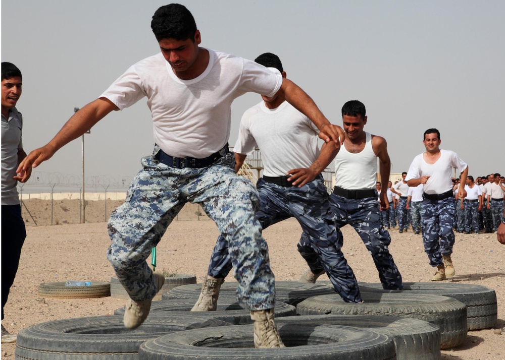 Basrah Police Academy Training