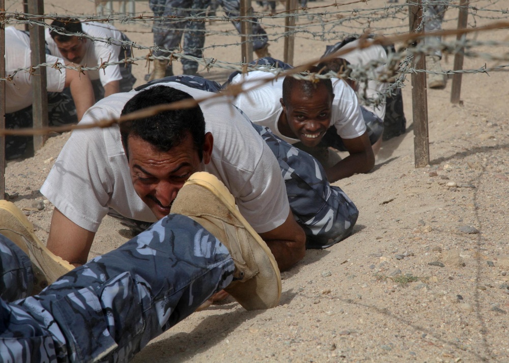 Basrah Police Academy Training