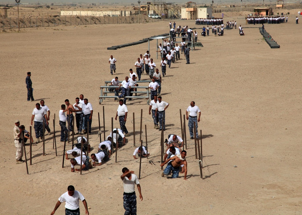 Basrah Police Academy Training