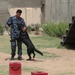 Basrah Iraqi police K-9 facility