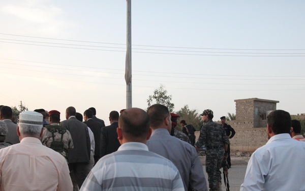 Ceremony in the streets of Balad Ruz