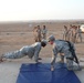 Iraqi army soldiers endure physical and combat training