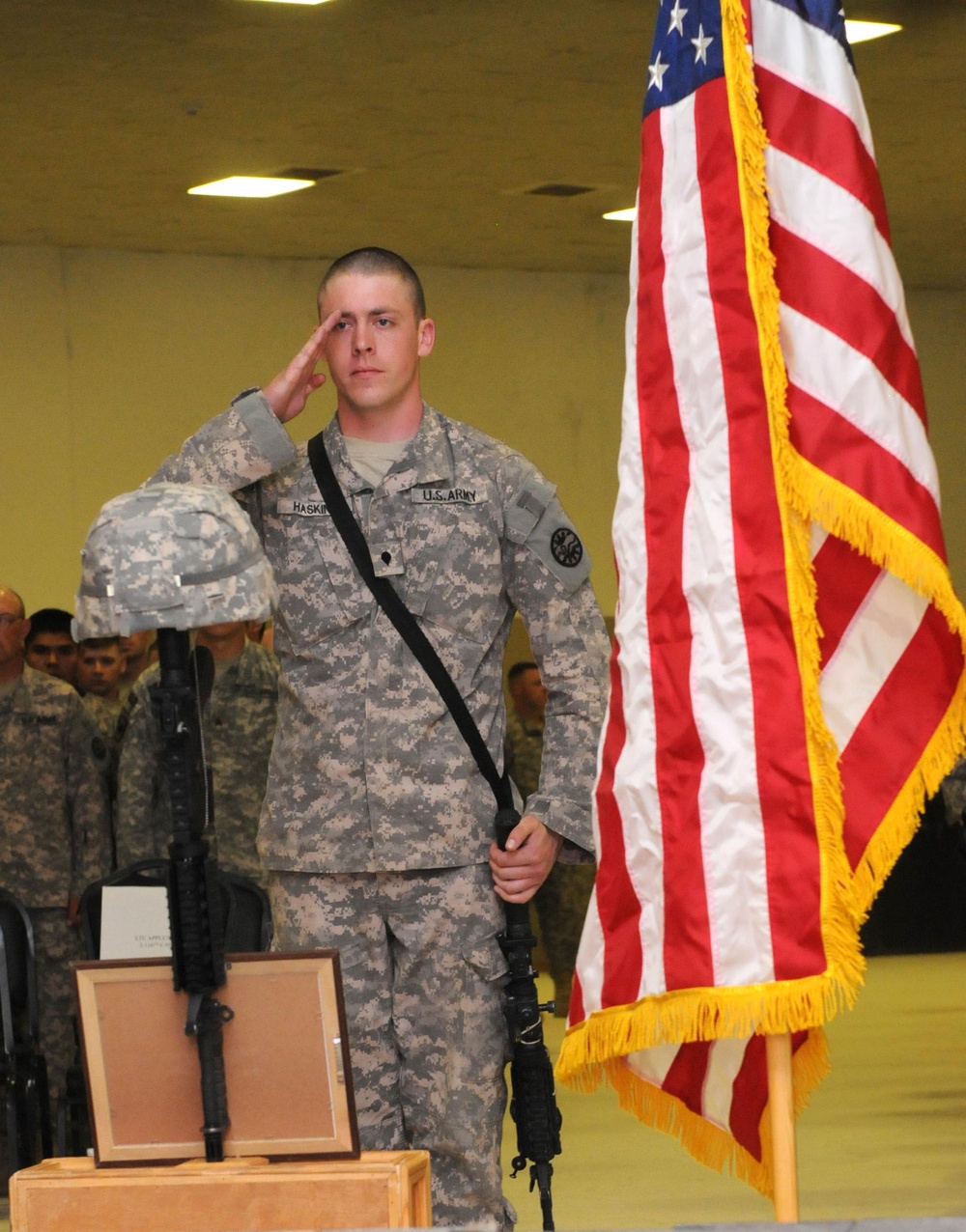 Memorial for fallen soldier focuses on life, service to country