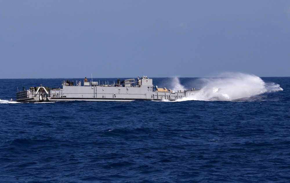 USS Whidbey Island action