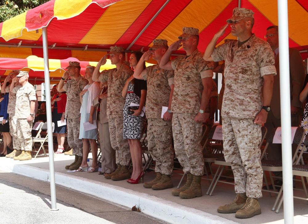 24 MEU Assumption of Command Ceremony