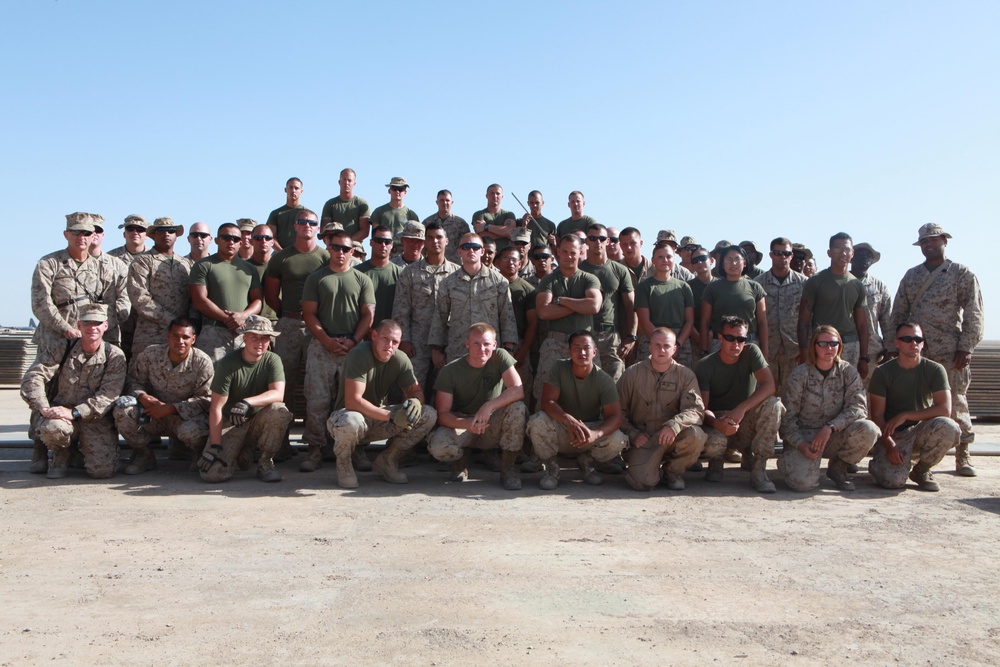 Project runway: Marines move 12 million pounds of matting in Afghanistan