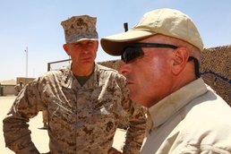 MARCENT commanding general visits Joint Security Academy Southwest