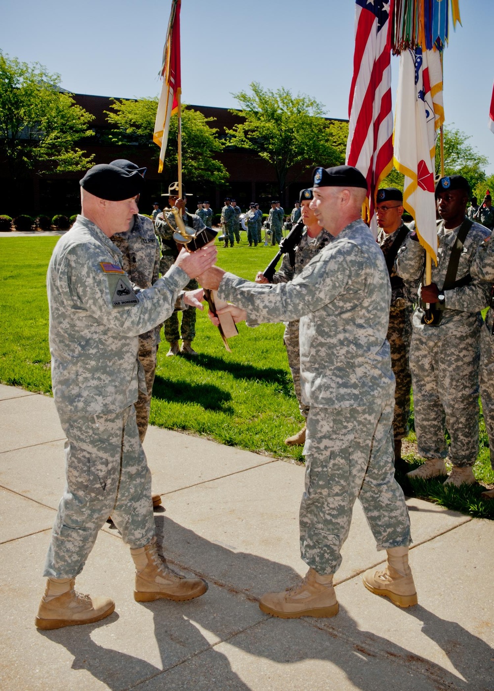 Senior NCO changes within USAES, FLW