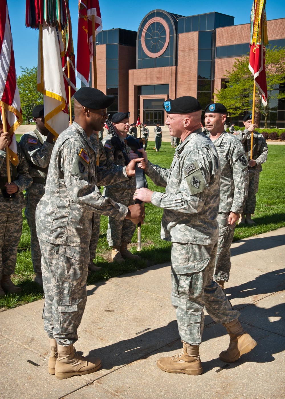 Senior NCO changes within USAES, FLW