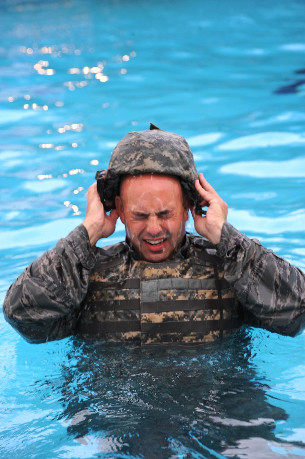 Deployed 386th firefighters train to survive