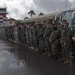 Servicemembers assemble during Exercise African Lion 2011