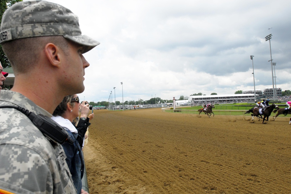 Kentucky Guardsmen Support 2011 Oaks