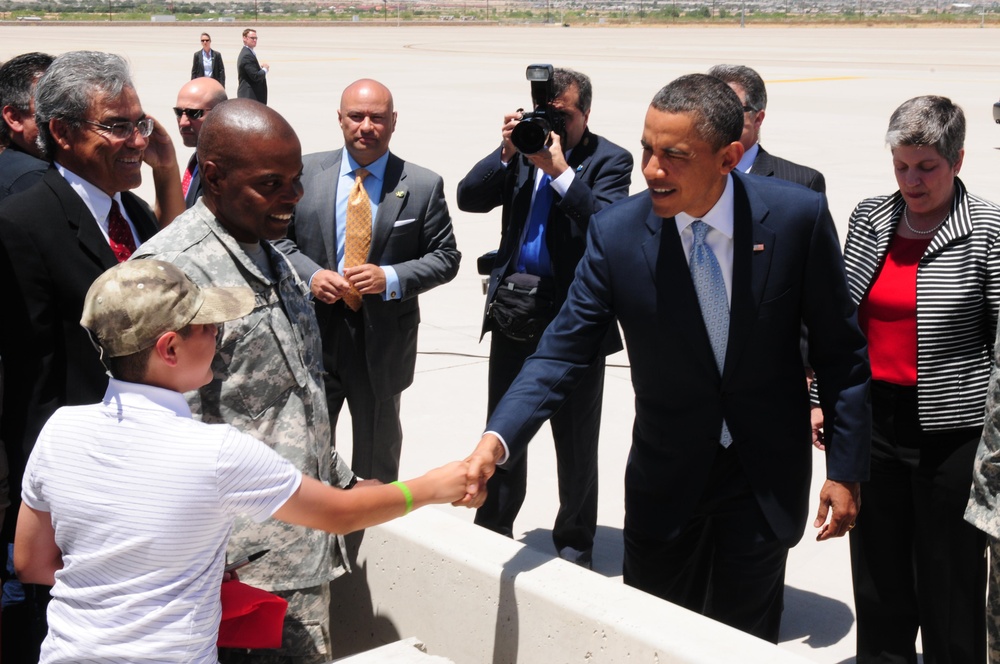 Barack Obama visits El Paso
