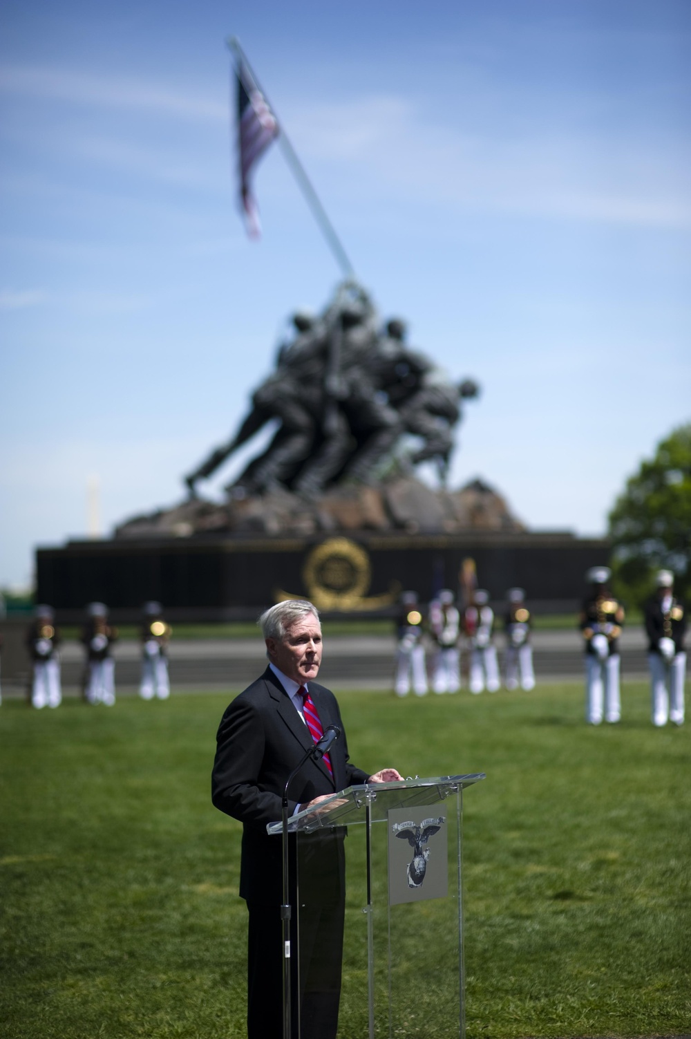 Navy Cross medal award ceremony