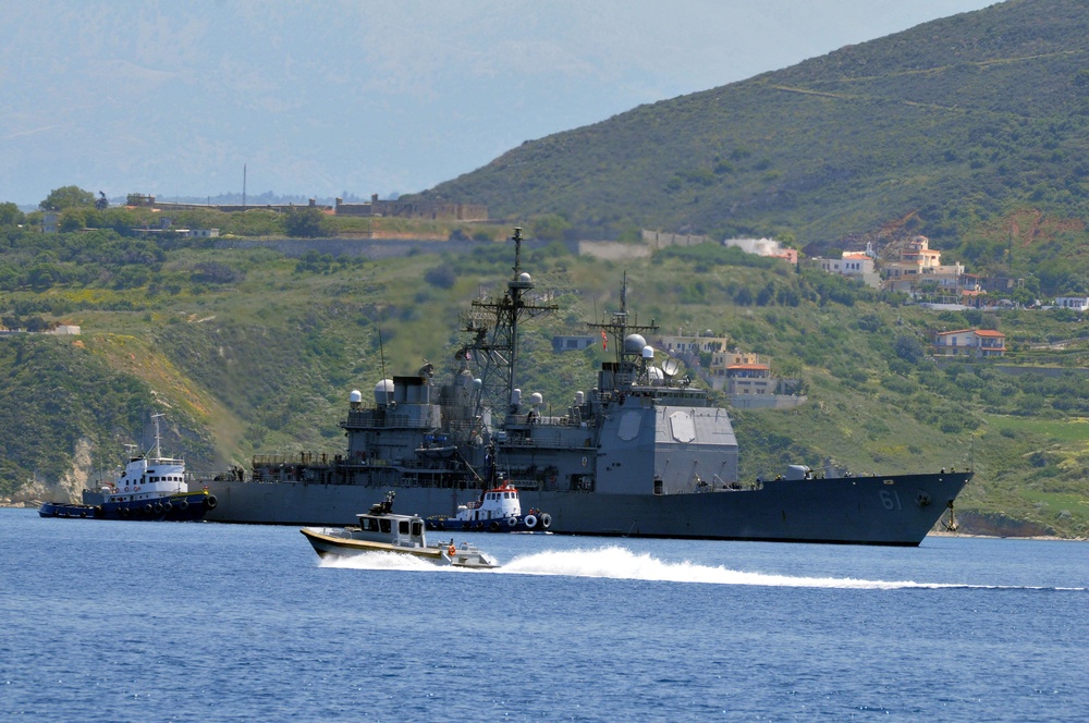 USS Monterey Visits Souda Bay