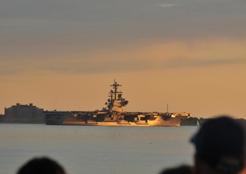 USS George H.W. Bush deploys
