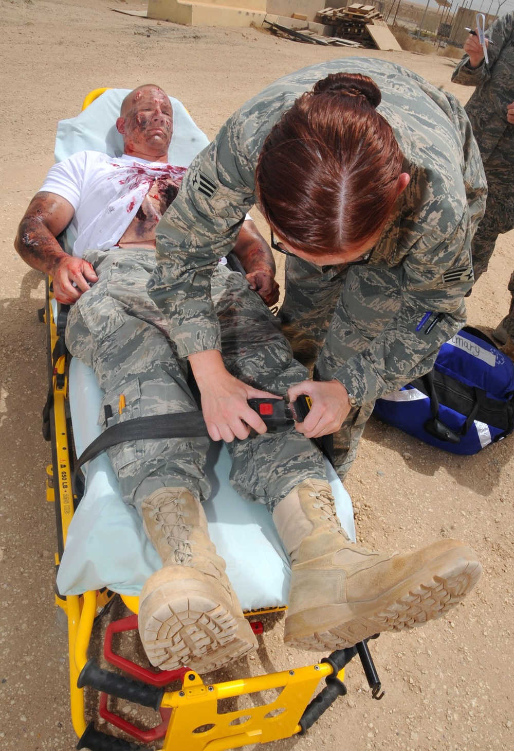 Base exercise keeps deployed 386th Airmen focused