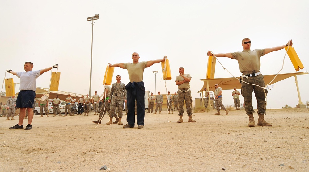 Deployed Marauders go for gold in Maintenance Olympics