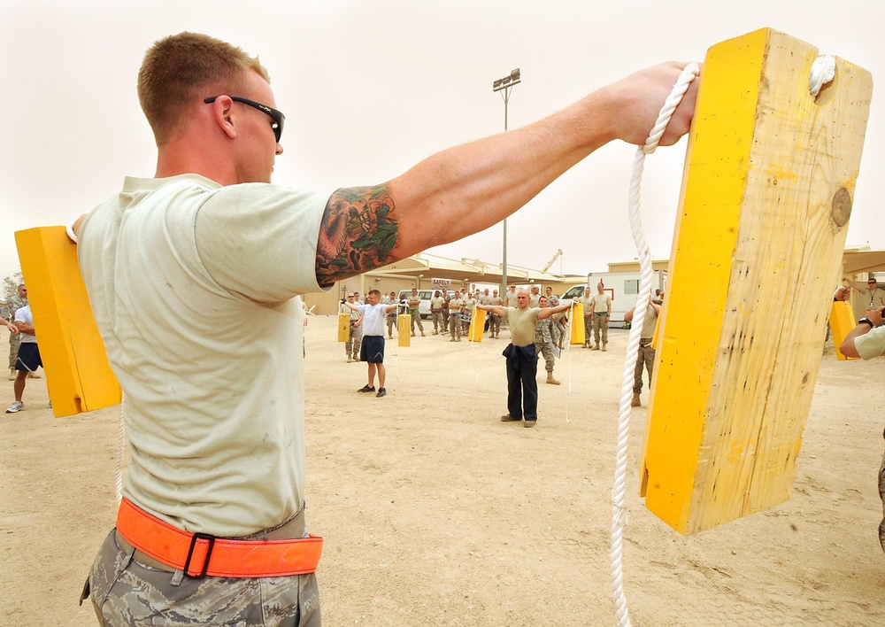 Deployed Marauders go for gold in Maintenance Olympics