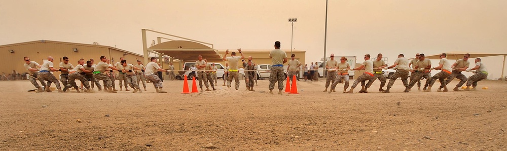 Deployed Marauders go for gold in Maintenance Olympics