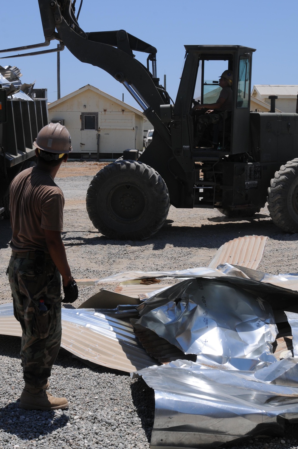 JTF GTMO Seabees tear down sea huts