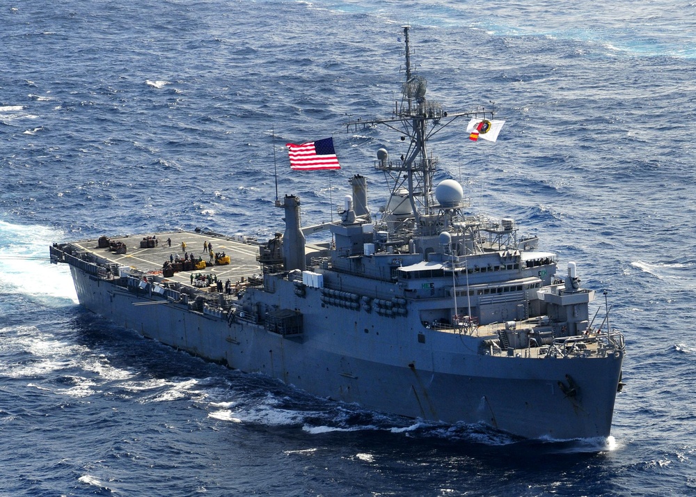 USS Cleveland in Pacific Partnership