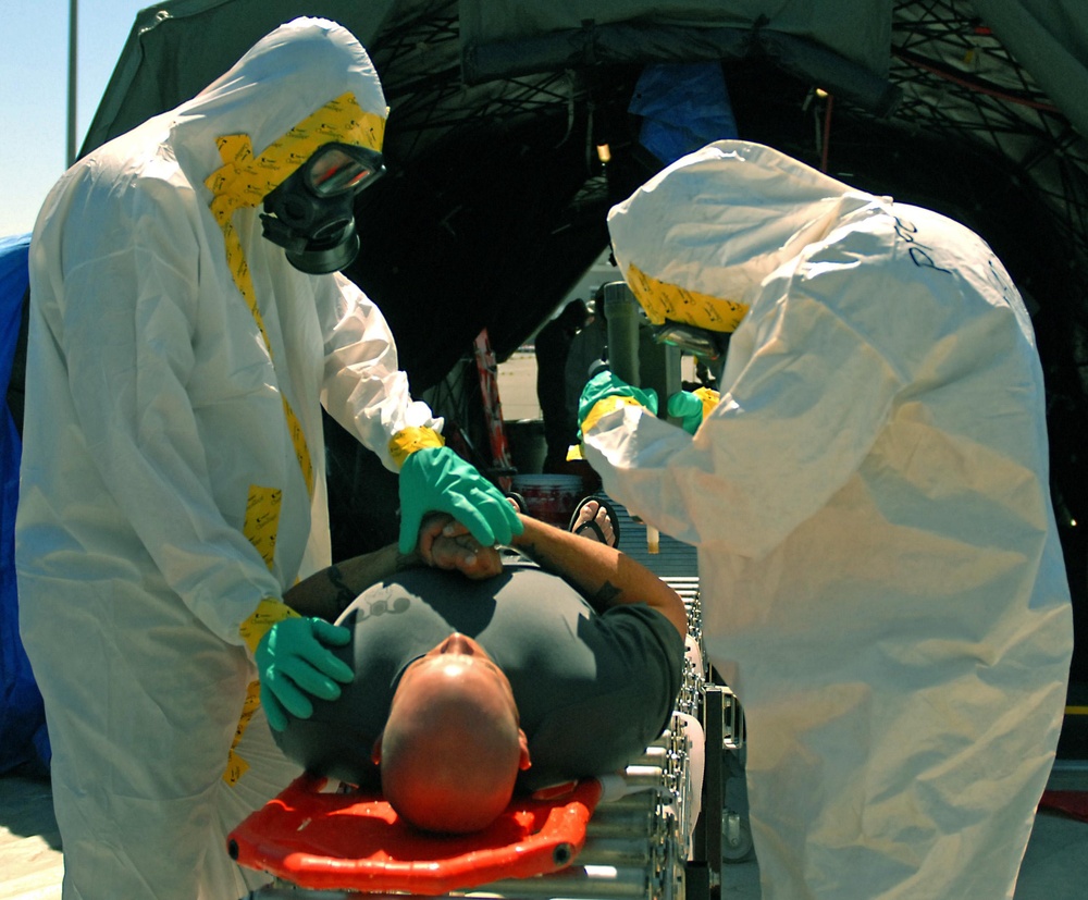 Chemical soldiers evaluated at large-scale urban scenario