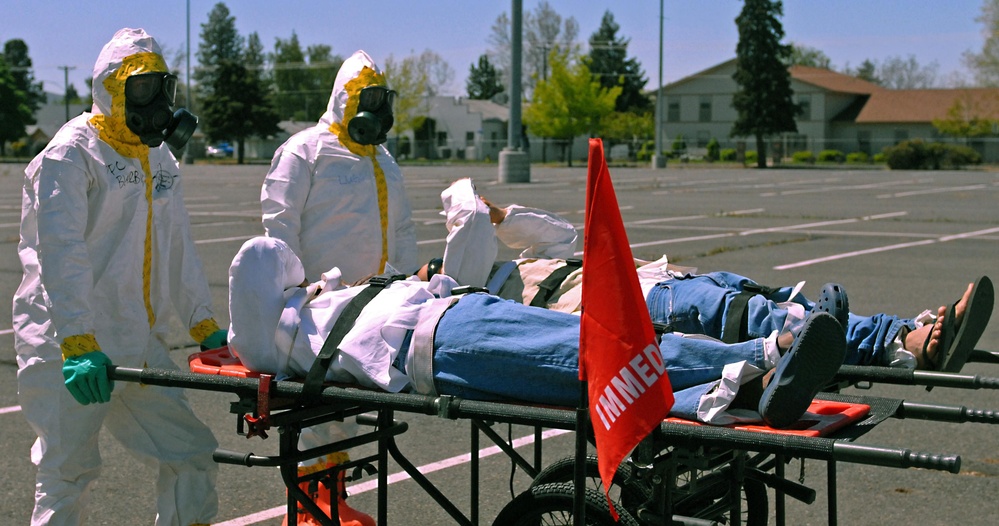 Chemical soldiers evaluated at large-scale urban scenario
