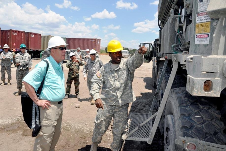 US Assistant Secretary of Defense visits troops conducting humanitarian exercise in Haiti