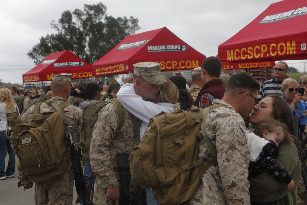 Marines deploy on Mother’s Day