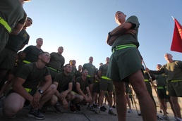 MALS-31 conducts squadron run, barbecue for departing commanding officer