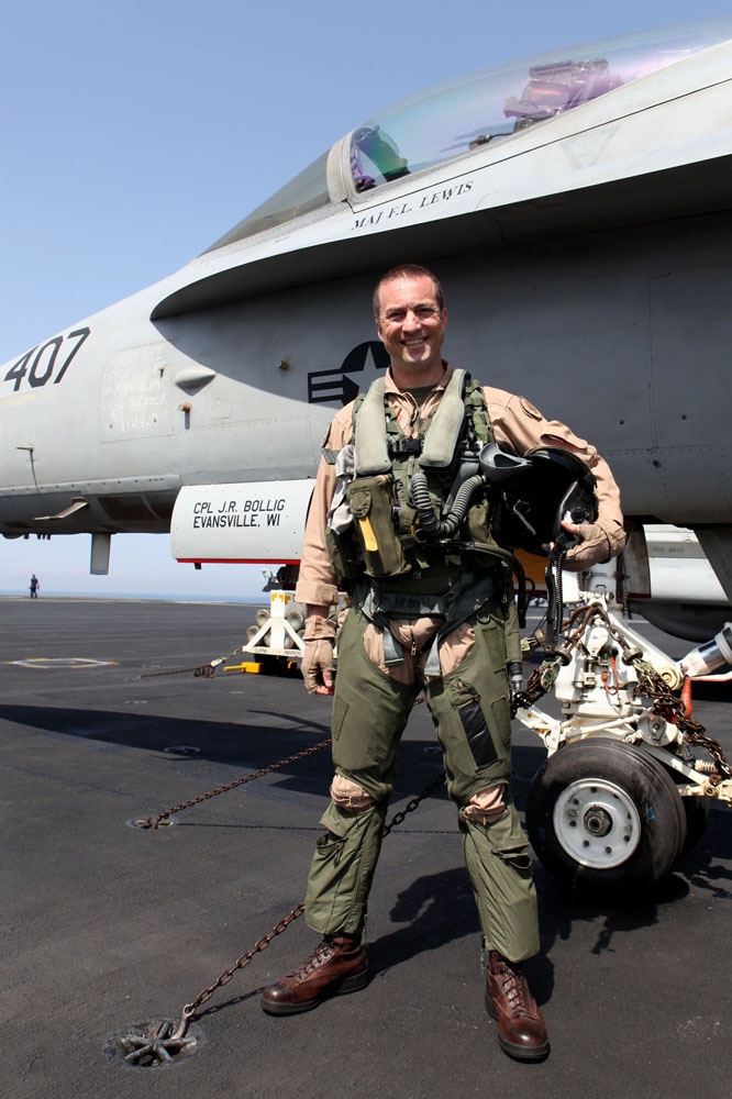 Pilot leads Marines