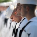 Sailor does last-minute uniform check