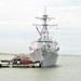 USS Mitscher departs Naval Station Norfolk