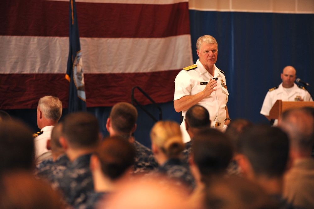 CNO Roughead at Naval Station Mayport