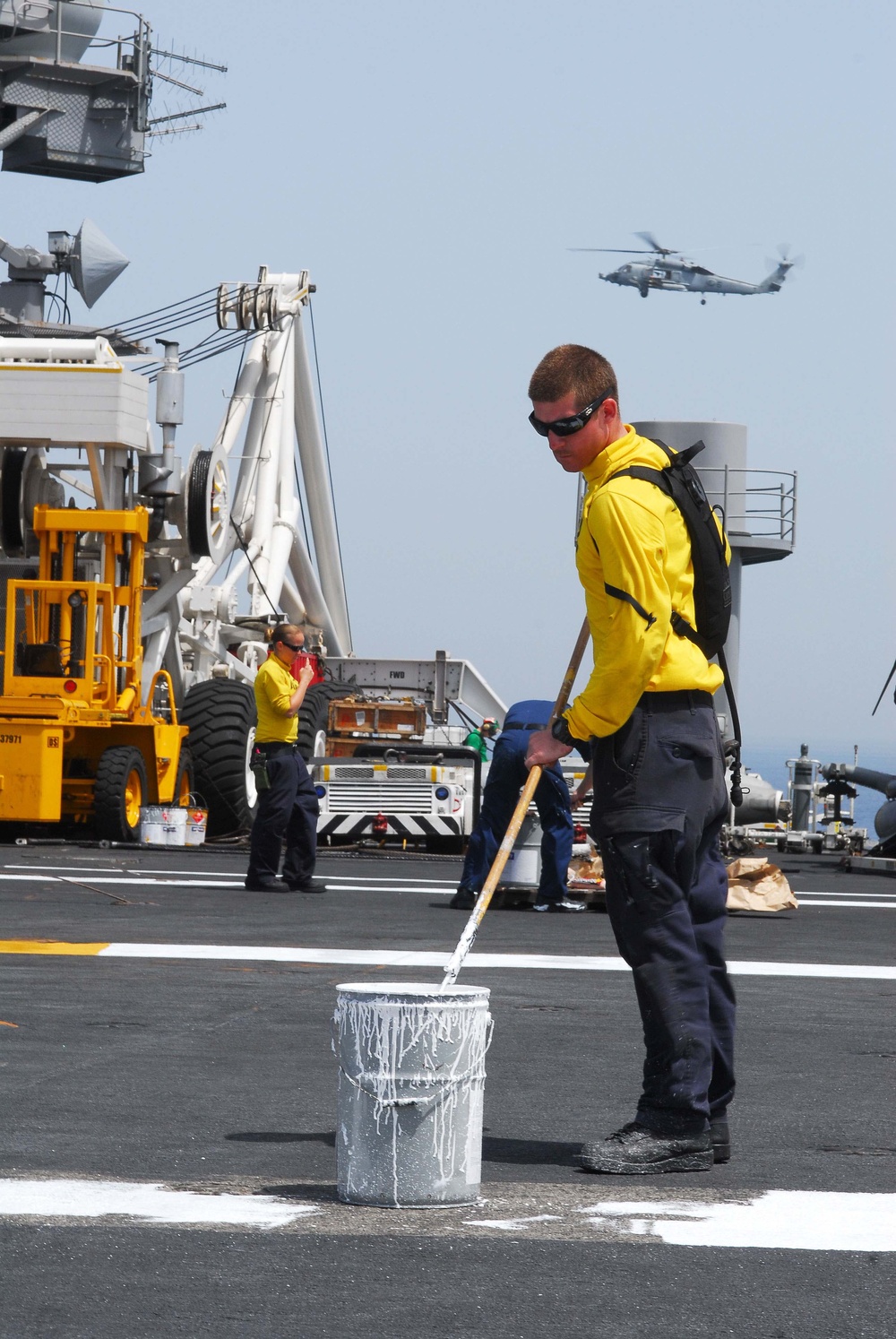 USS Ronald Reagan Action