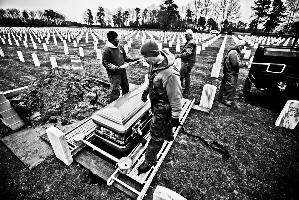 National Cemetery provides full honors for veterans buried alone