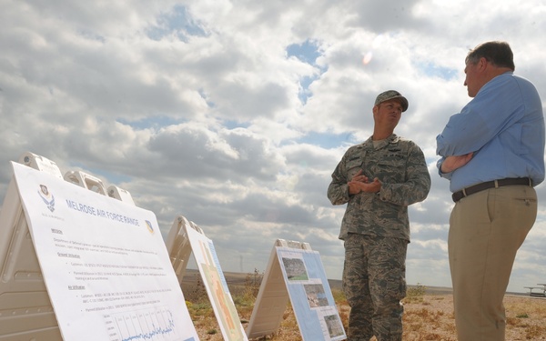 Secretary of the Air Force visits Cannon AFB