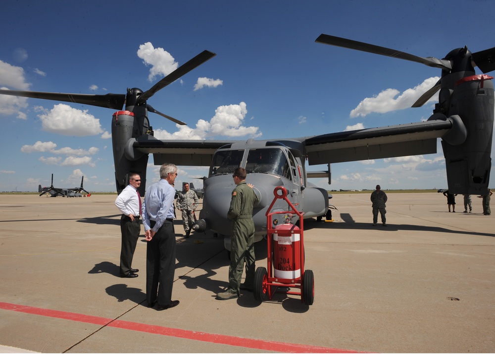 Senator Jeff Bingaman Visit