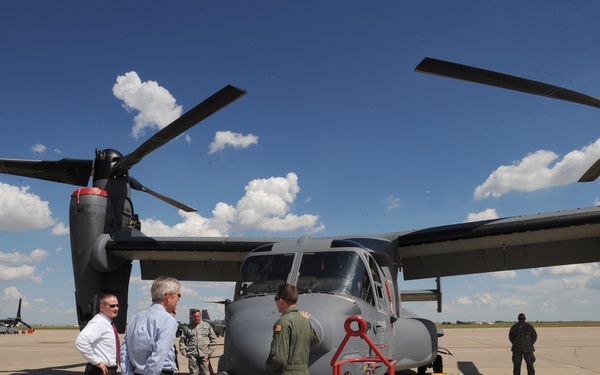 Senator Jeff Bingaman Visit