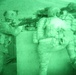 Troop B provides security through the night