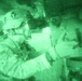 Troop B provides security through the night