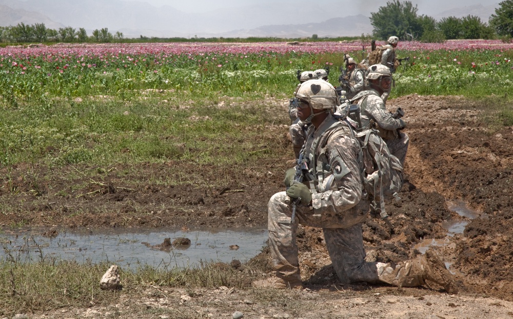 Raid Cordon and Search near Nalgham